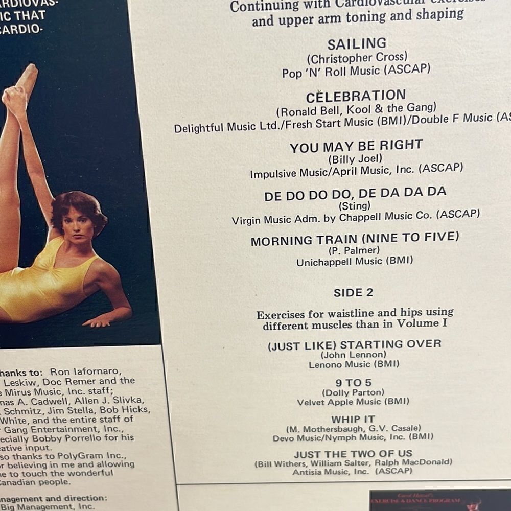 Carol Hensel – Carol Hensel's Exercise & Dance Program, Volume 2 - Picture 5 of 10